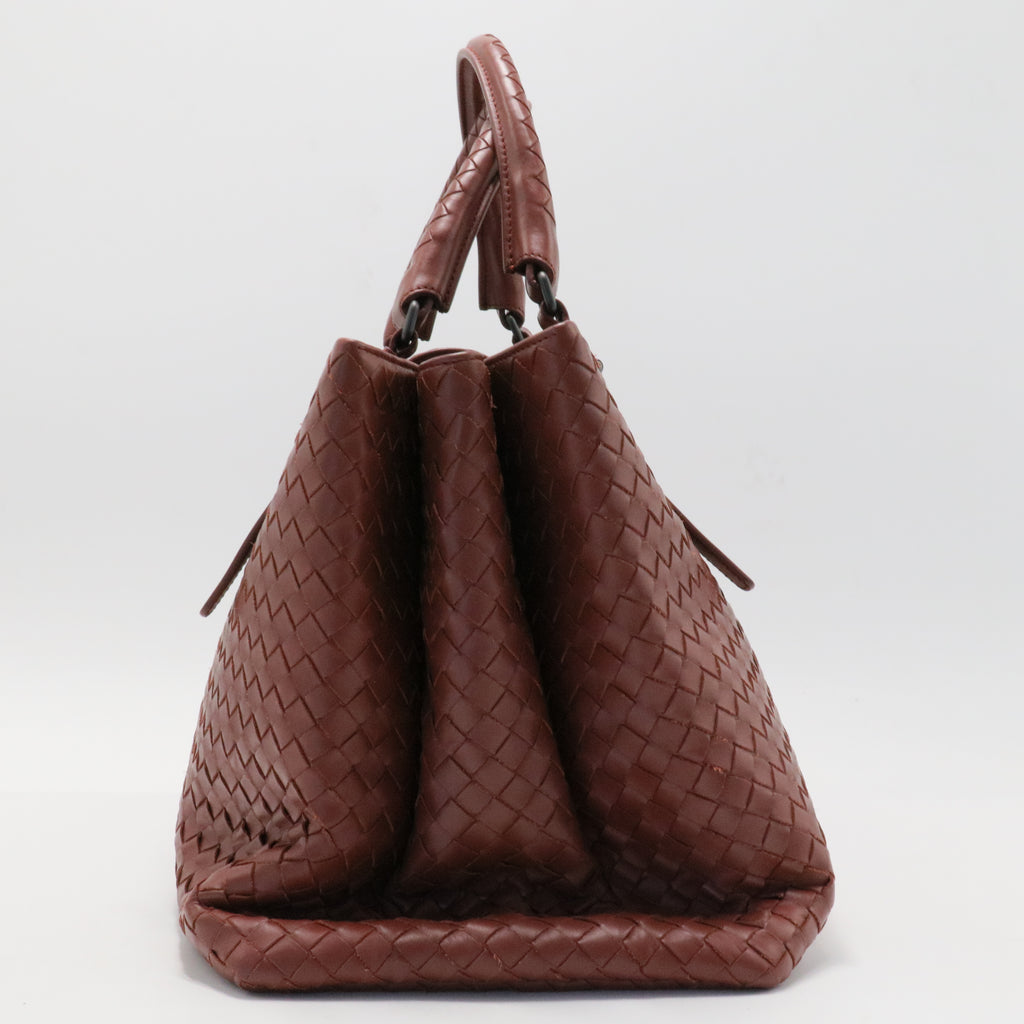 Roma Bag Intrecciato Nappa Medium
