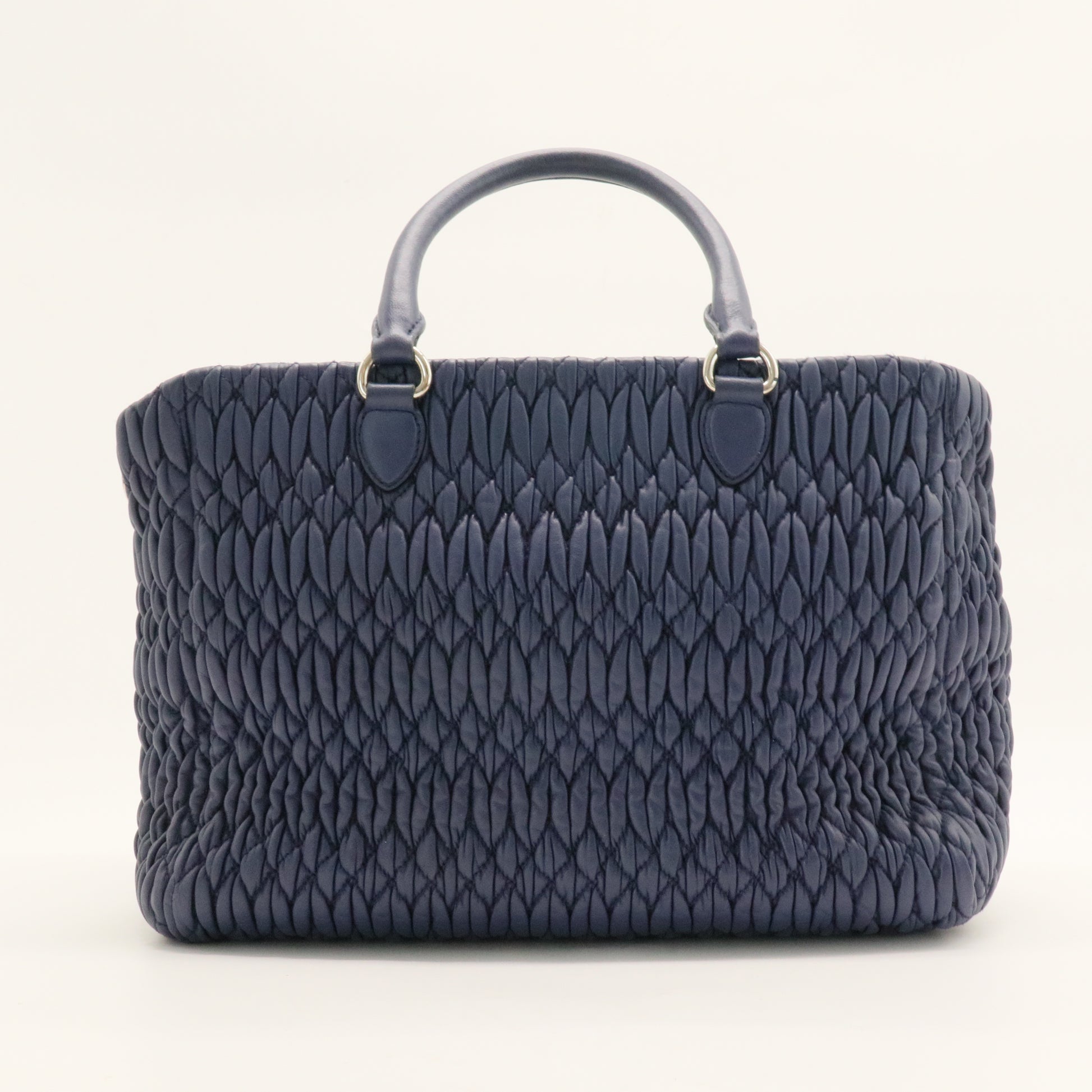 Crystal Convertible Tote Matelasse Leather Medium