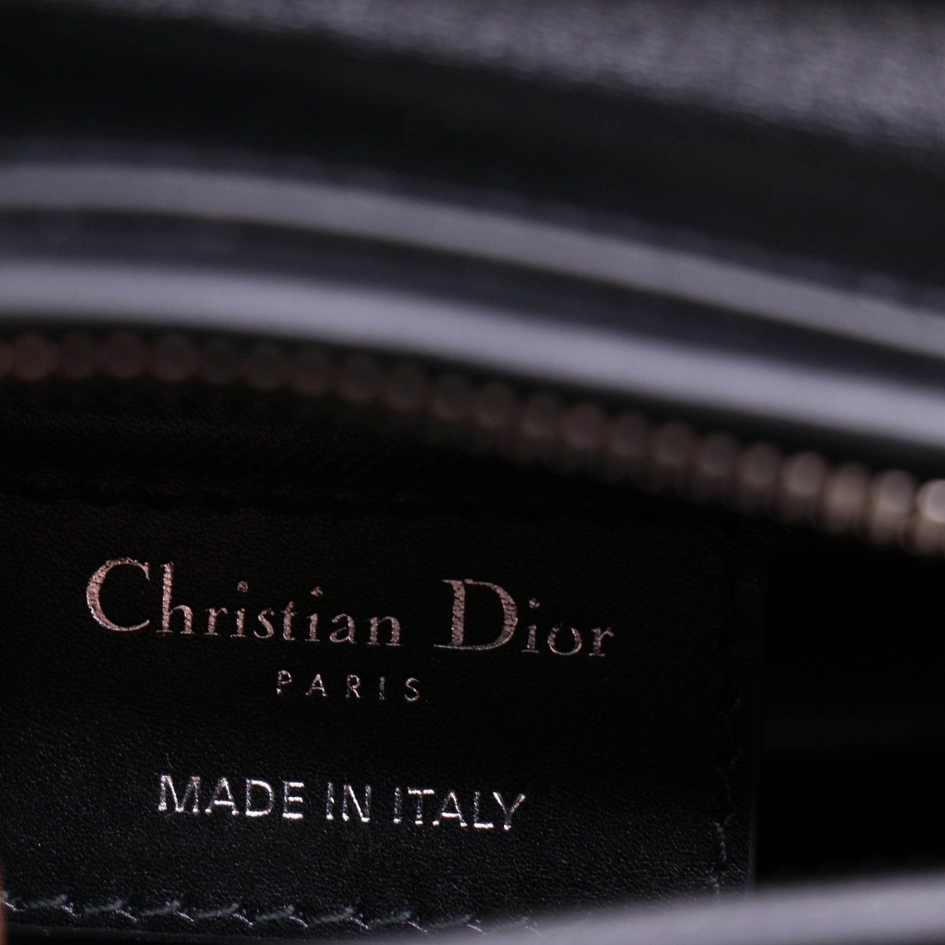 Lady Dior Bag Patch Embellished Leather Medium