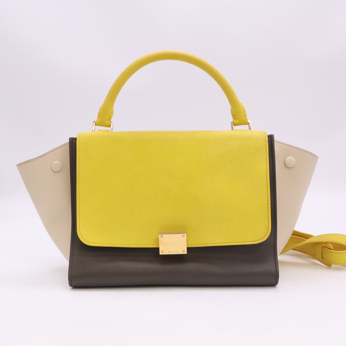 Celine Tricolor Trapeze Bag B24194