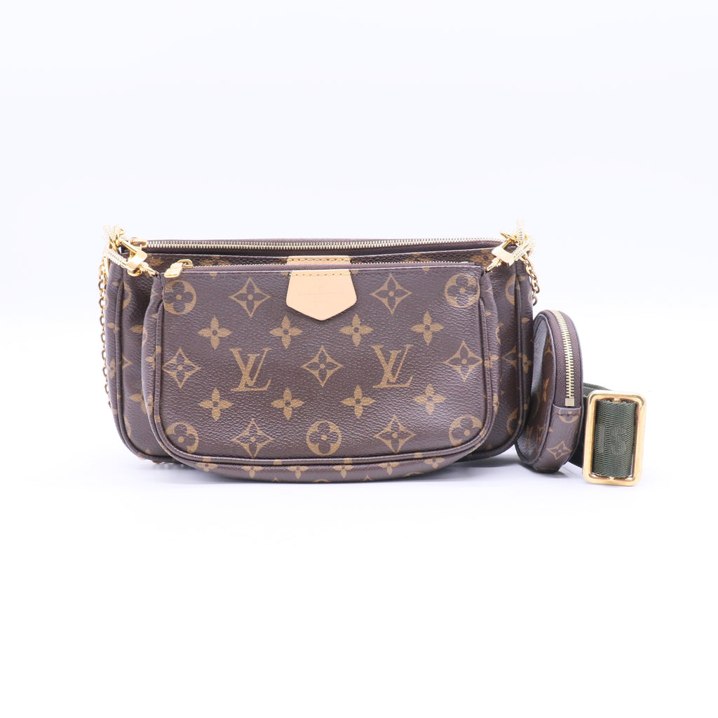 Louis Vuitton Multi Pochette Accessoires Monogram Canvas twins LDJ4217