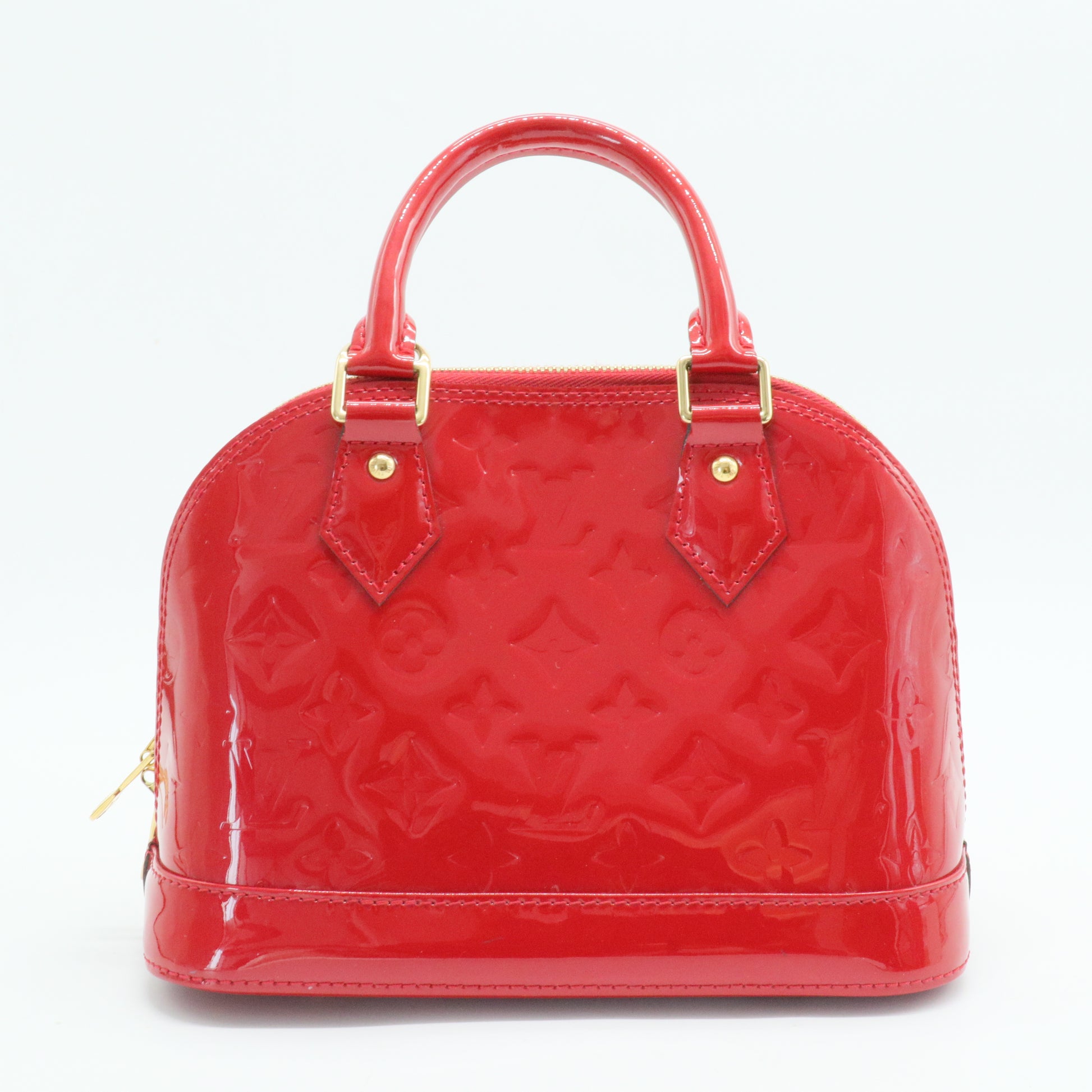 Alma Handbag Monogram Vernis BB