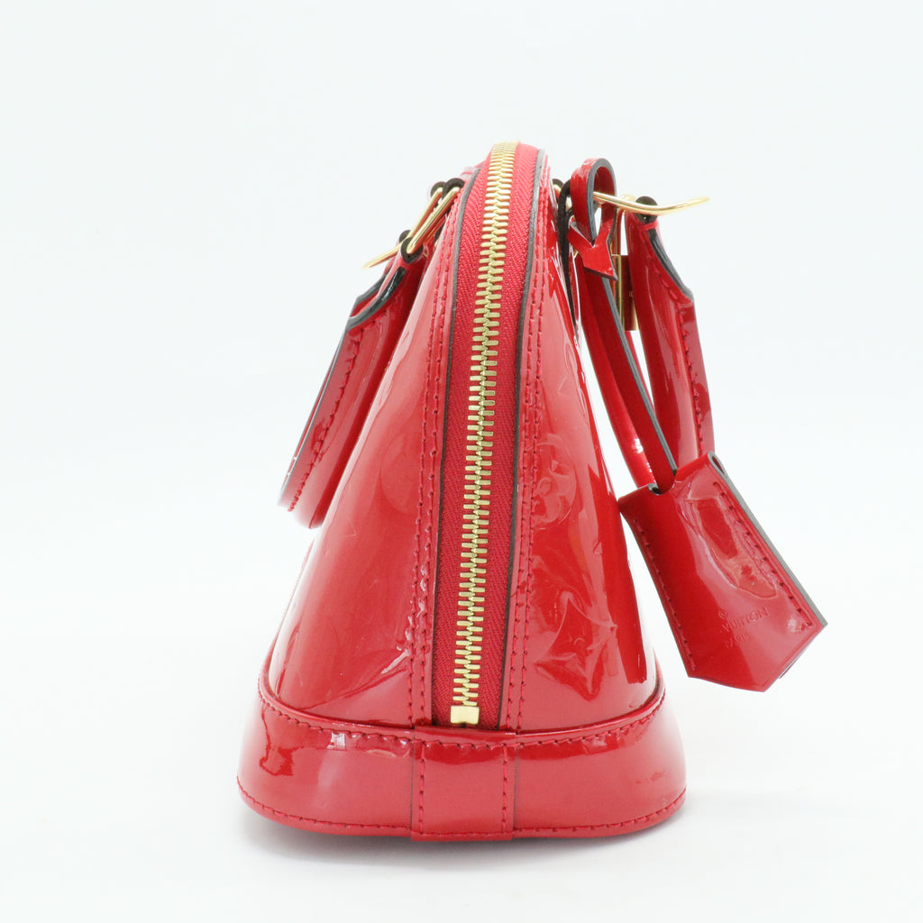 Alma Handbag Monogram Vernis BB