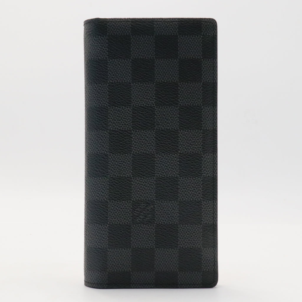 Damier Graphite Canvas Checkbook Wallet Gisel