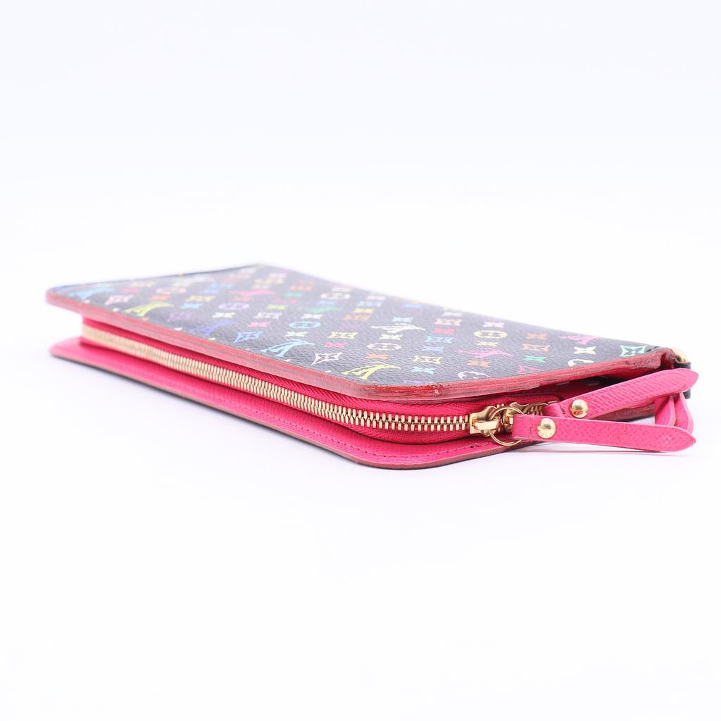 Louis Vuitton Black Monogram Multicolore Insolite Wallet