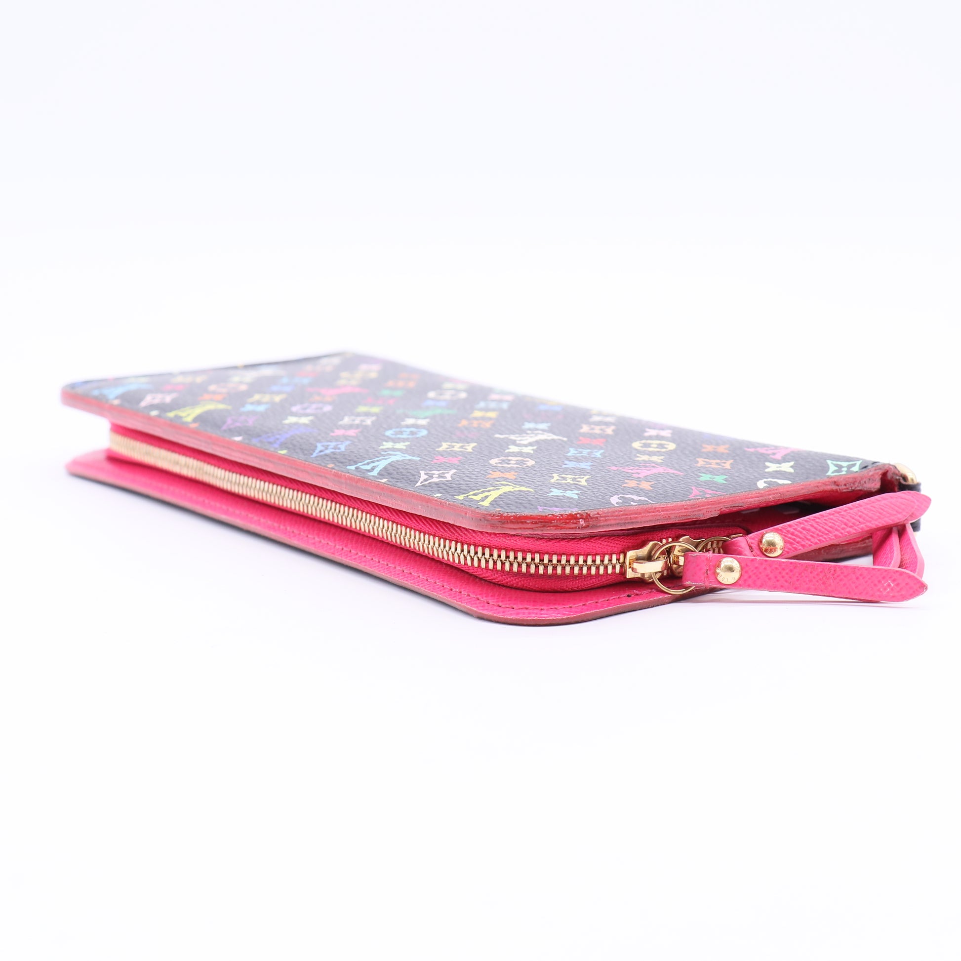 Louis Vuitton Black Monogram Multicolore Insolite Wallet