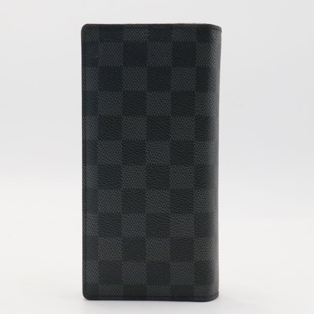 Damier Graphite Canvas Checkbook Wallet Gisel