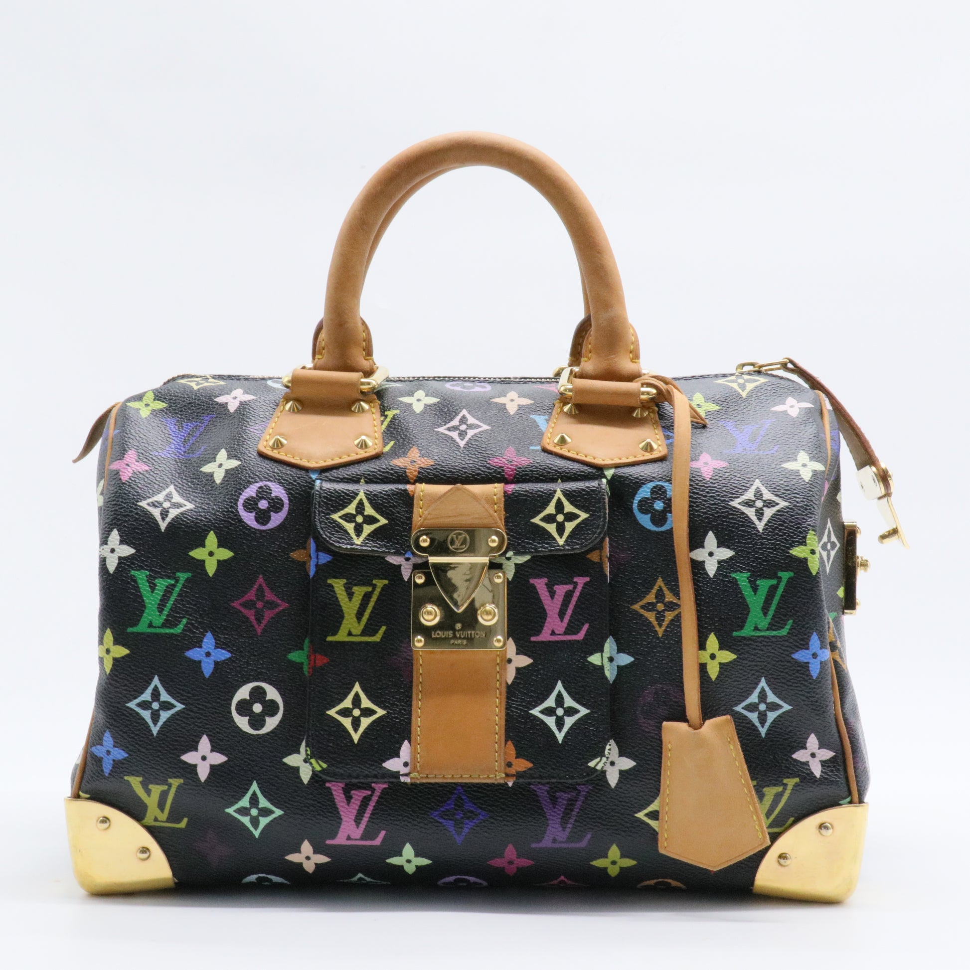 Speedy Handbag Monogram Multicolor 30