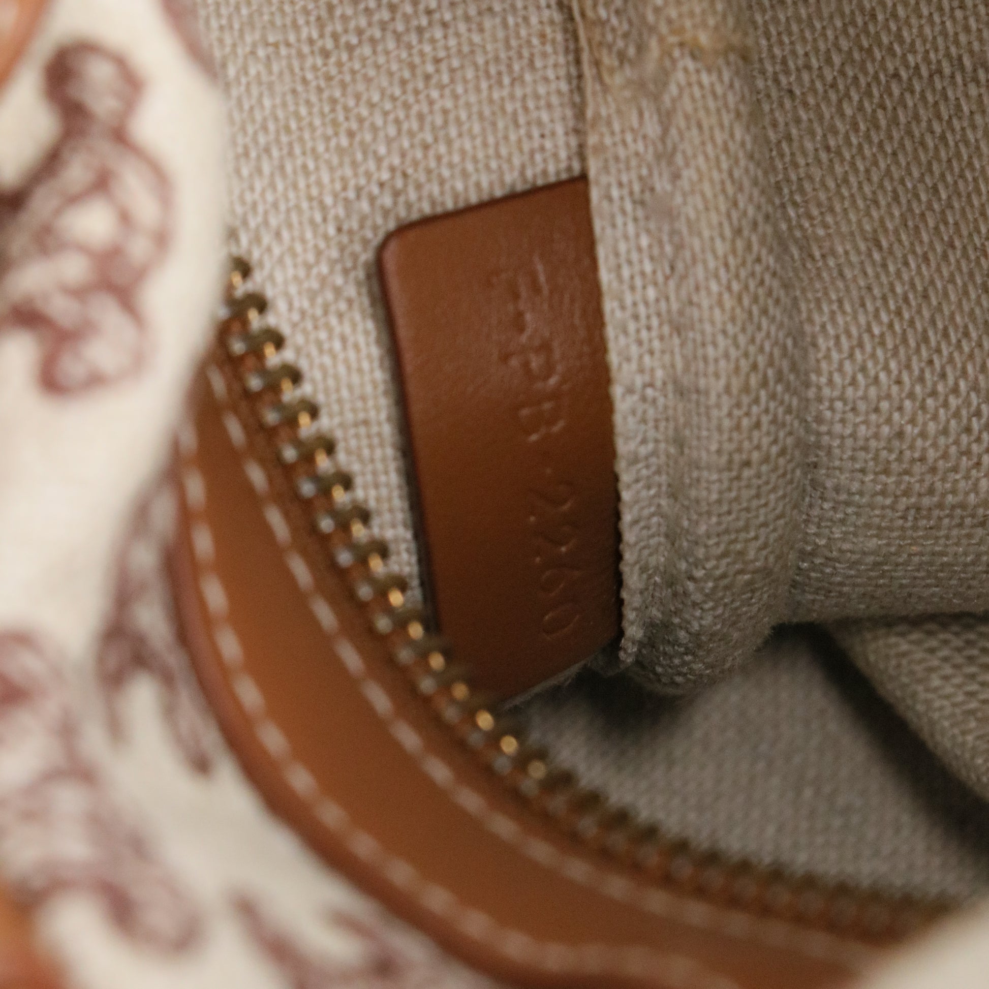 Triomphe Textile Small Boston Bag Gisel