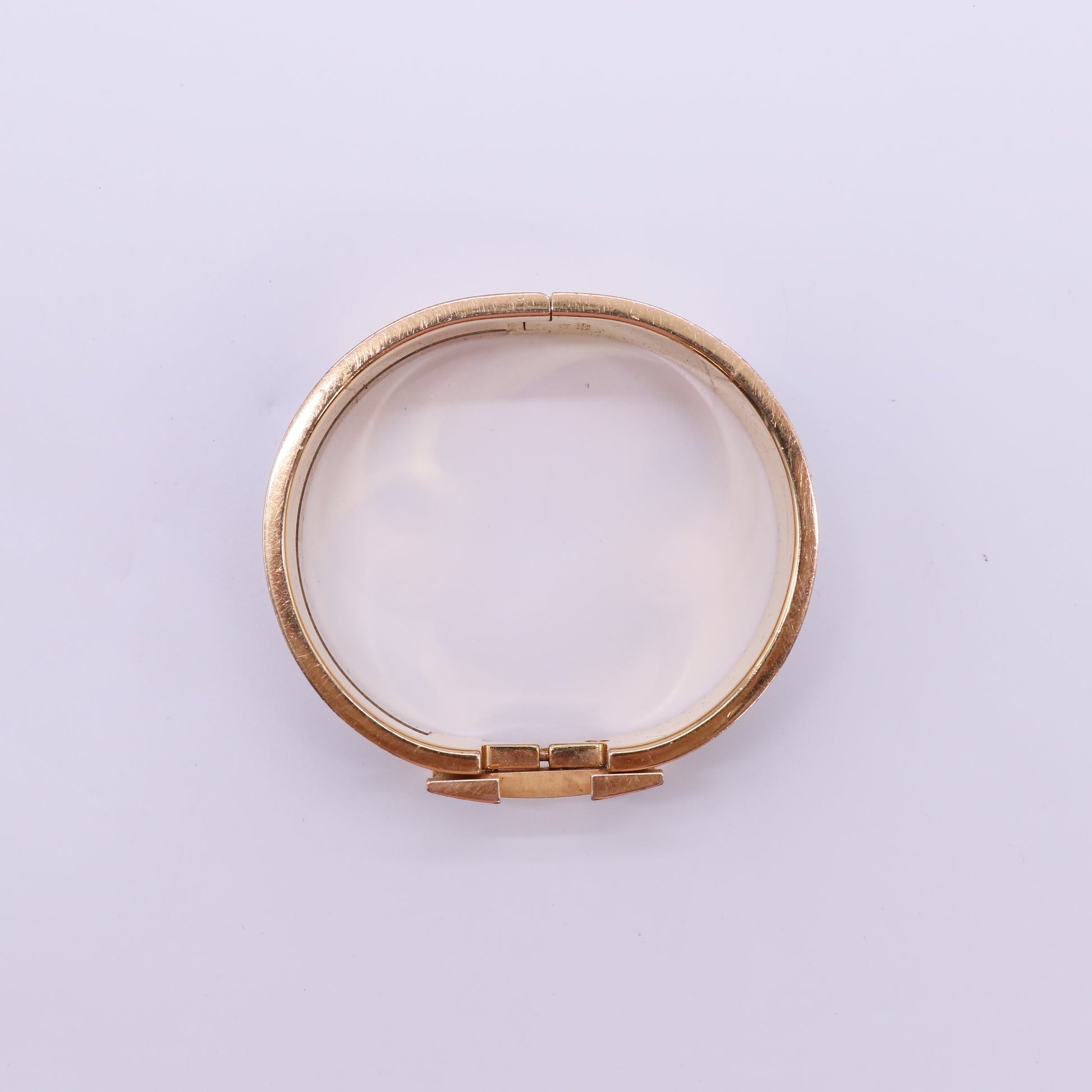 Hermes Enamel Wide Clic Clac H Bracelet GM Black twins W22268