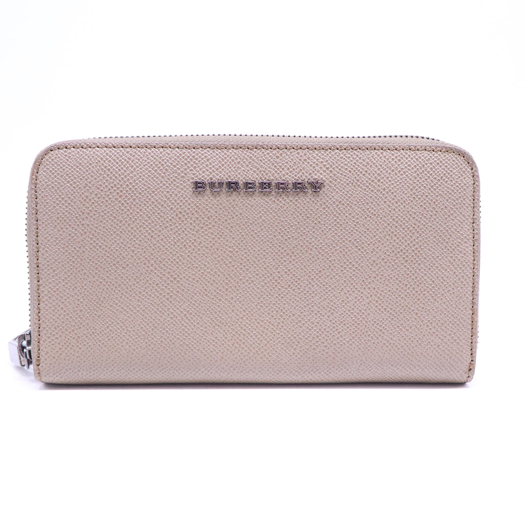 Burberry London Calfskin Zip Around Wallet W21130