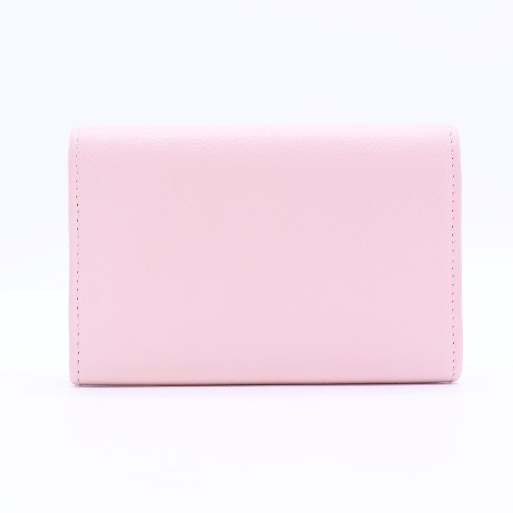Pink Camellia Card Holder W11284