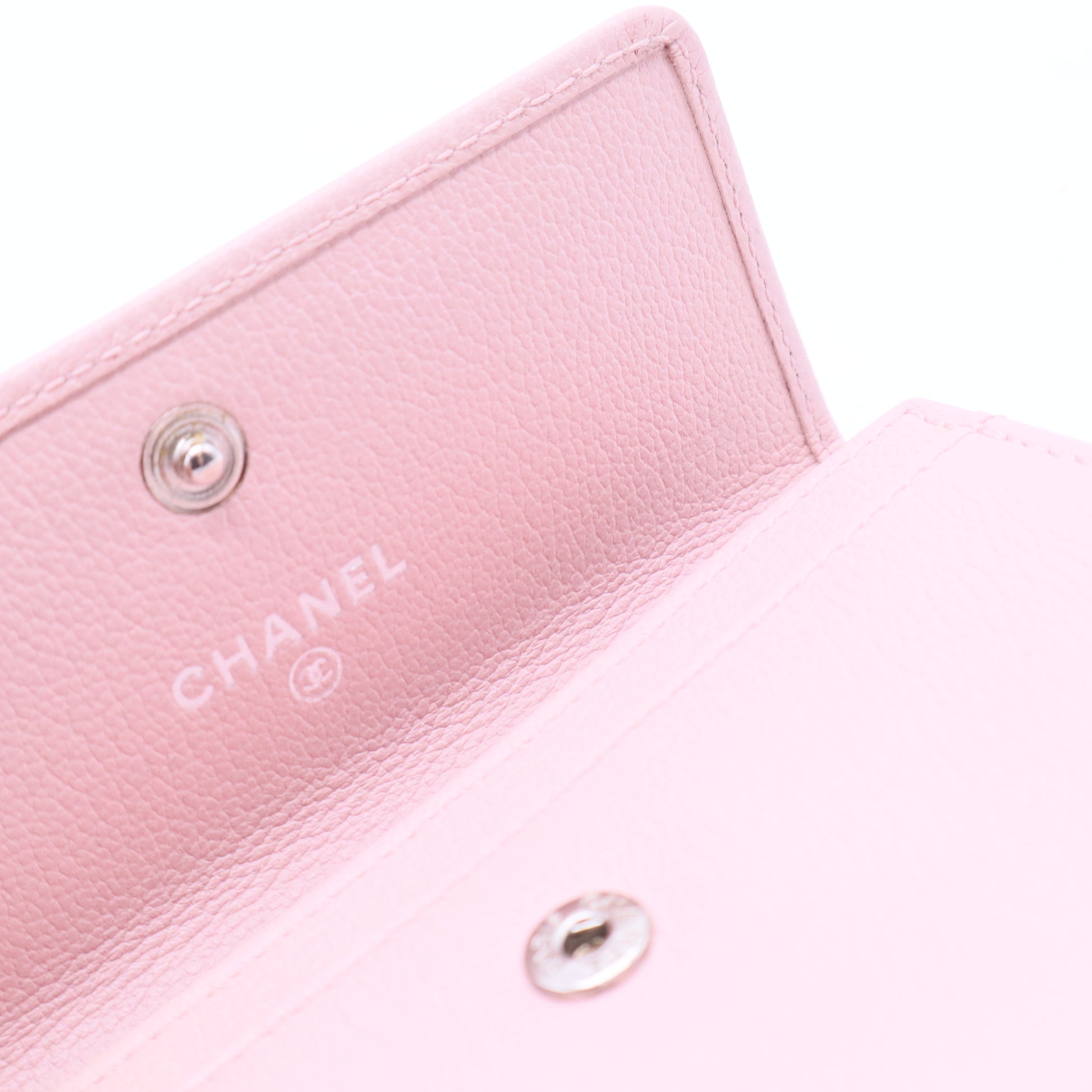 Pink Camellia Card Holder W11284
