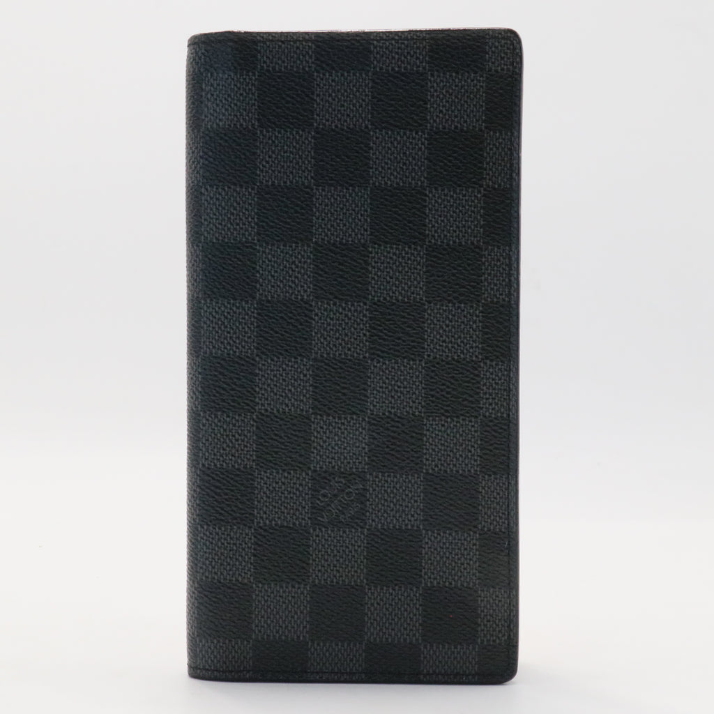 Damier Graphite Canvas Checkbook Wallet