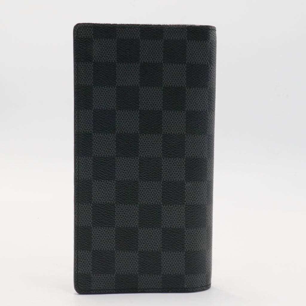 Damier Graphite Canvas Checkbook Wallet