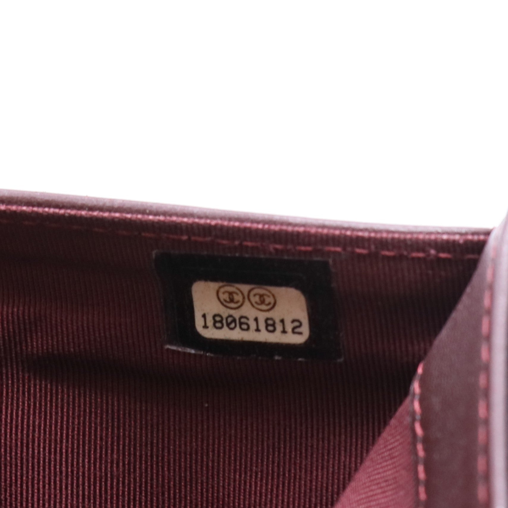 L-Flap Wallet Quilted Lambskin Long