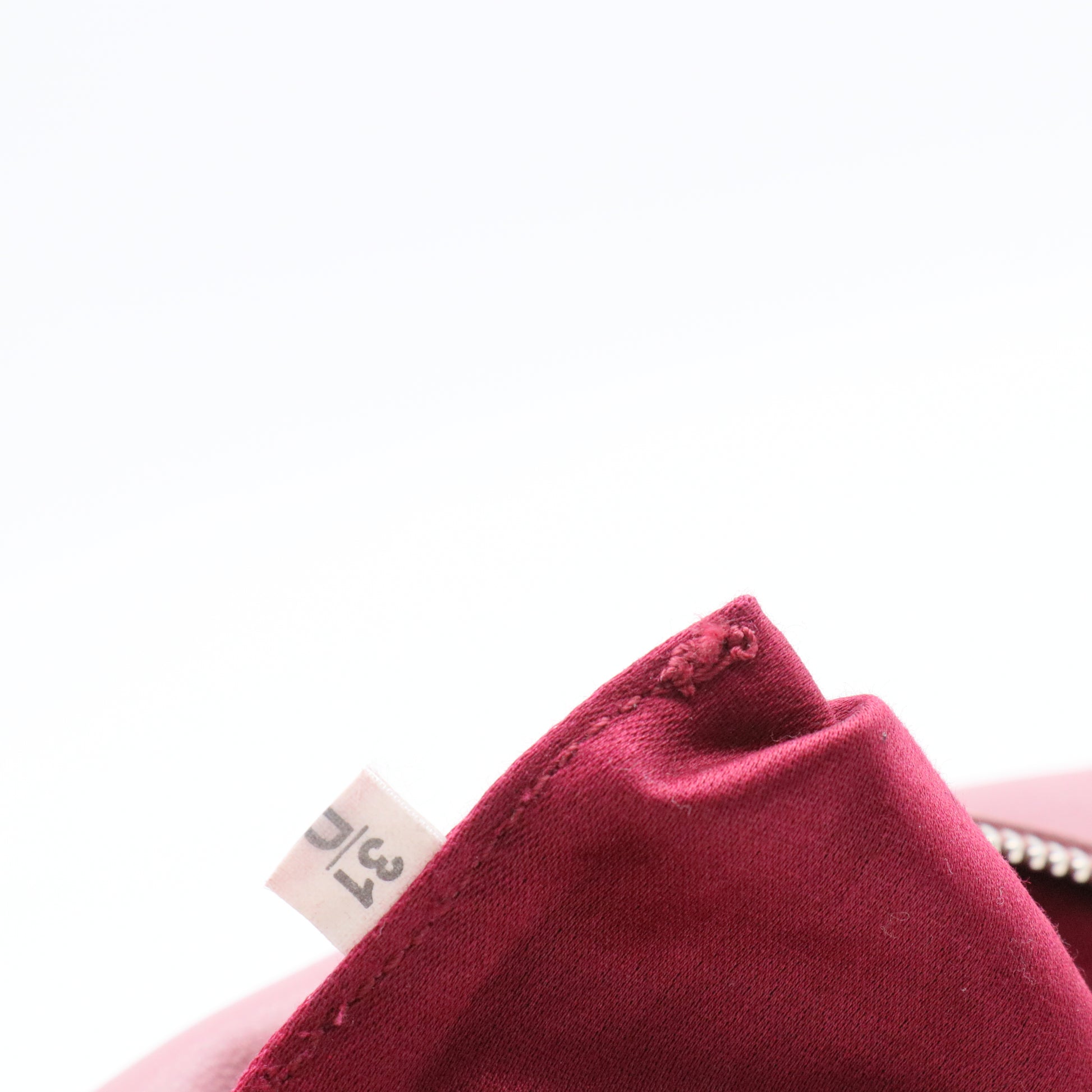 Ruched leather Crystal Detail shoulder bag