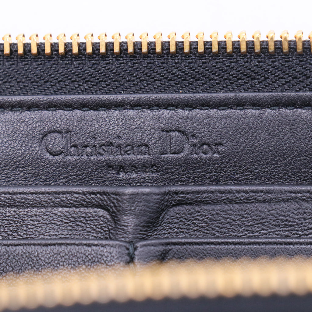 Lady Dior Zip Around Wallet Long Twins LDJ3898