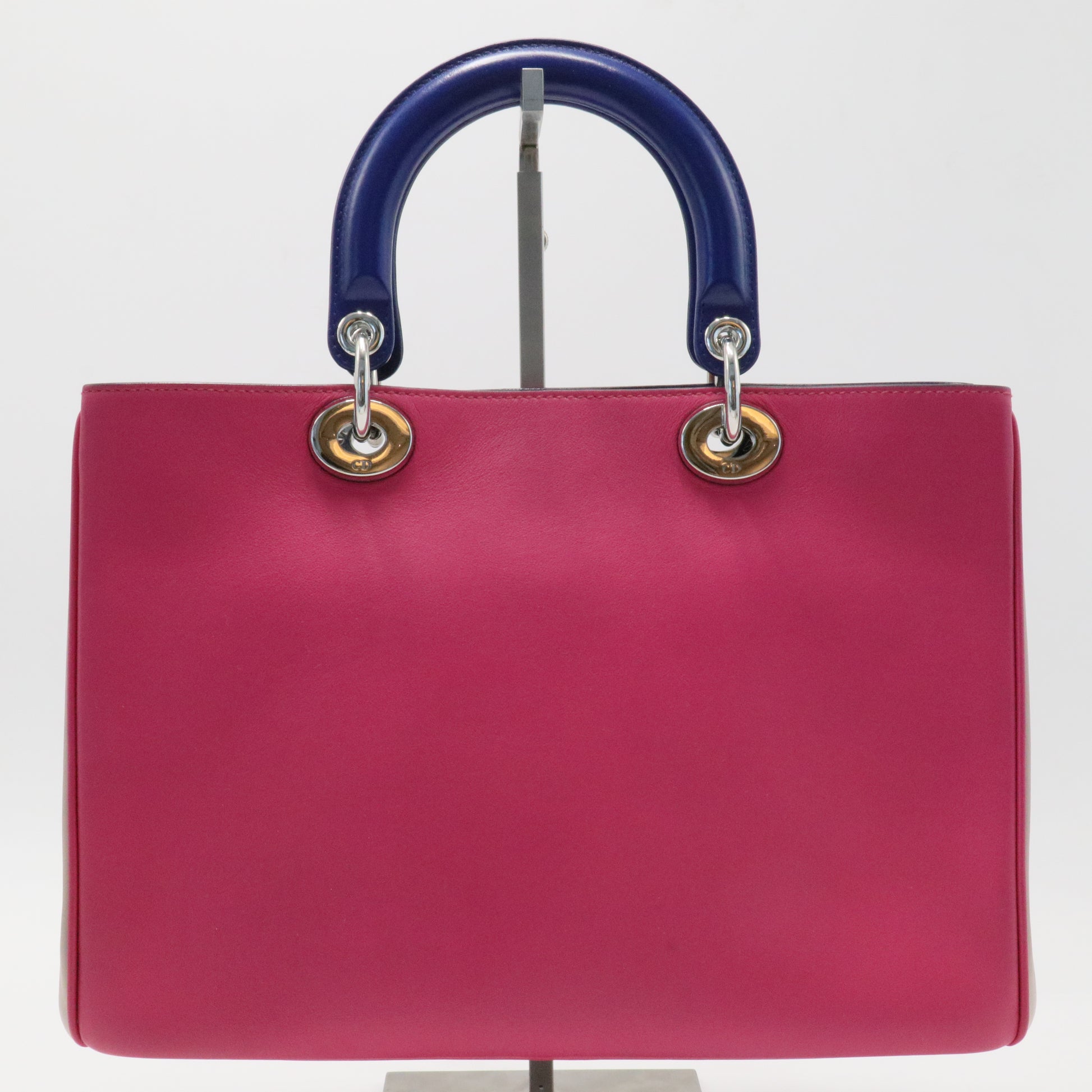 Dior Multicolor Leather and Python Medium Diorissimo Shopper Tote
