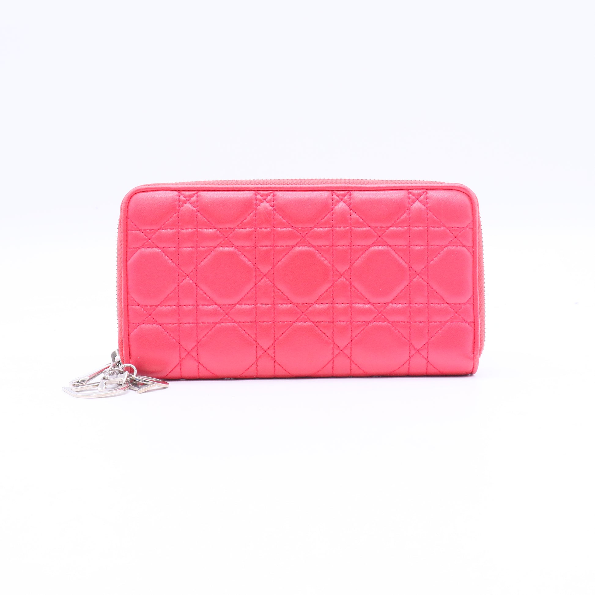 Lady Dior Zip Around Wallet Long Twins LDJ3899