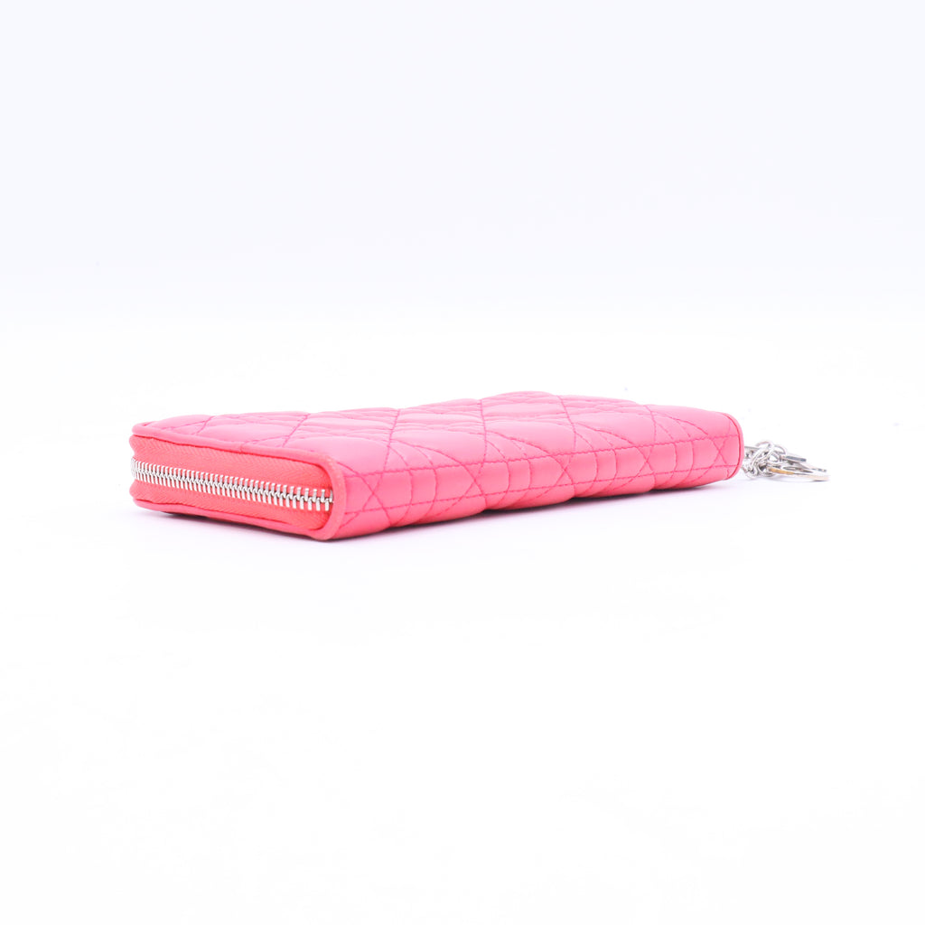 Lady Dior Zip Around Wallet Long Twins LDJ3899
