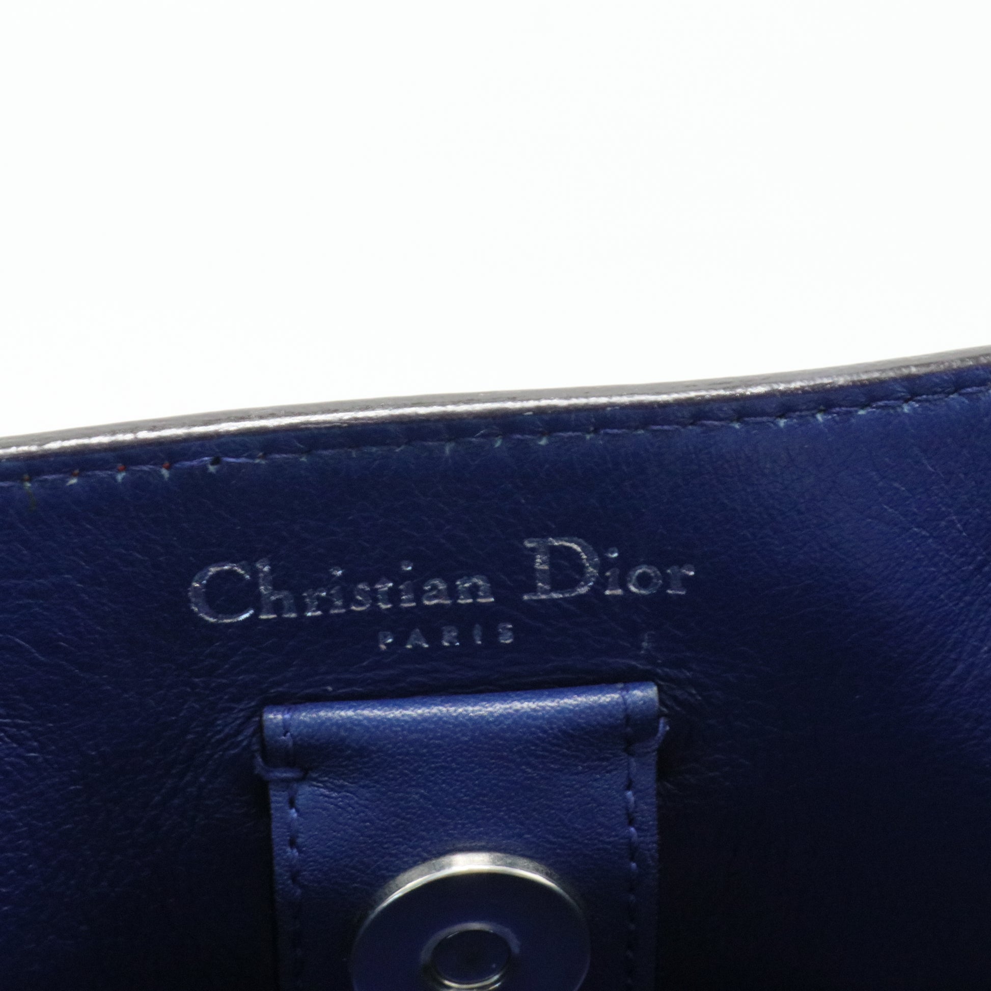 Dior Multicolor Leather and Python Medium Diorissimo Shopper Tote