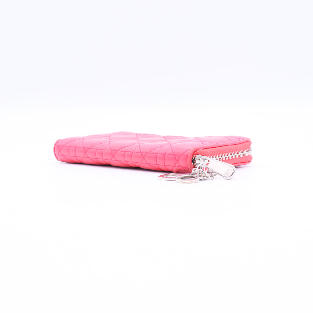 Lady Dior Zip Around Wallet Long Twins LDJ3899