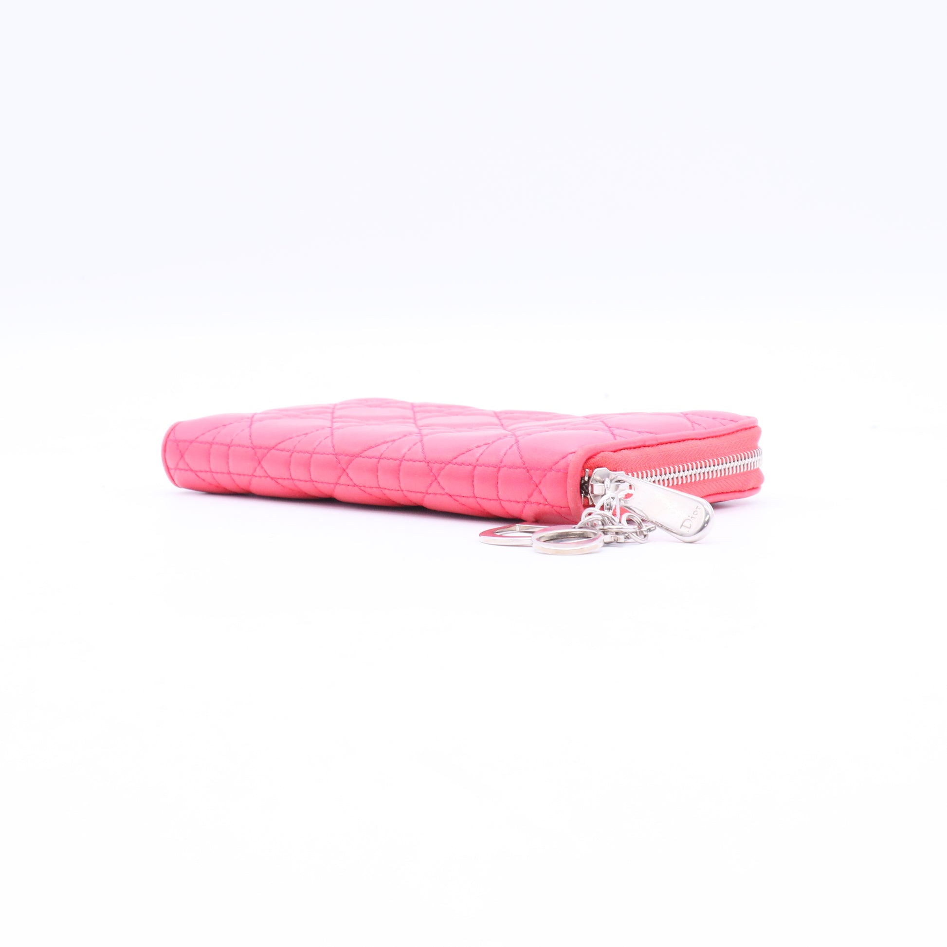 Lady Dior Zip Around Wallet Long Twins LDJ3899