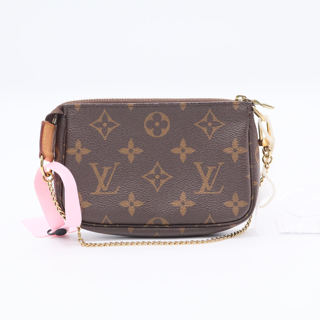 Louis Vuitton Monogram Mini Pochette Accessories LDJ3326
