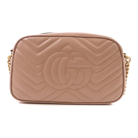 GG Marmont Shoulder Bag Matelasse Leather Small Twins