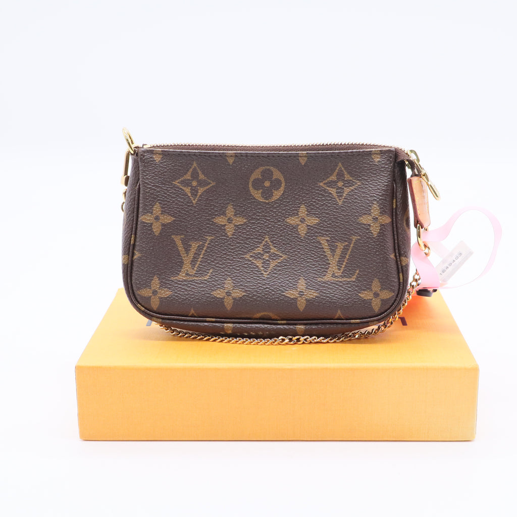Louis Vuitton Monogram Canvas Mini Accessories Pochette Bag Twins LDJ3325