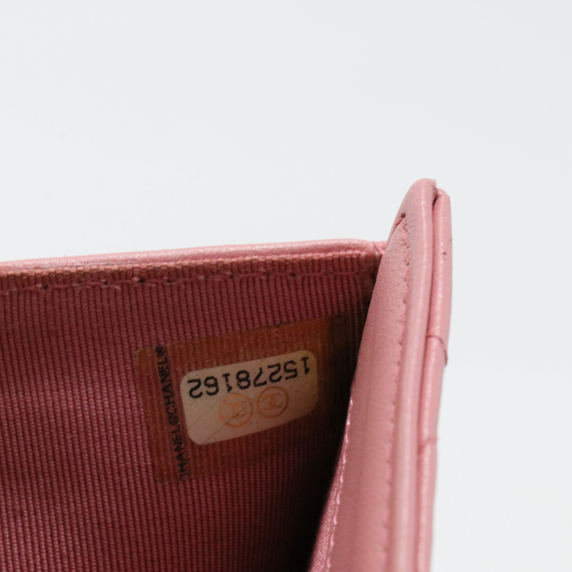 Caviar Quilted Large Gusset Flap Wallet