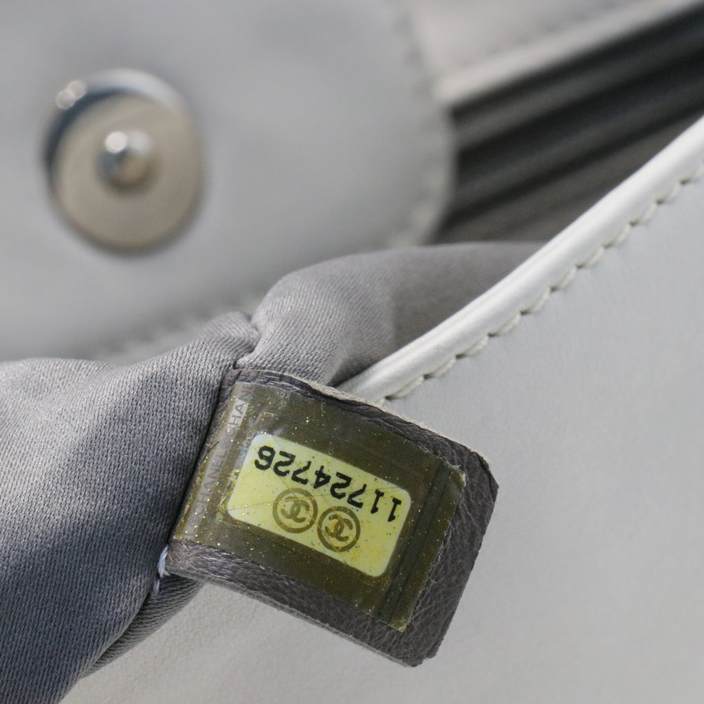 Calfskin Modern Chain Rhodoid Flap