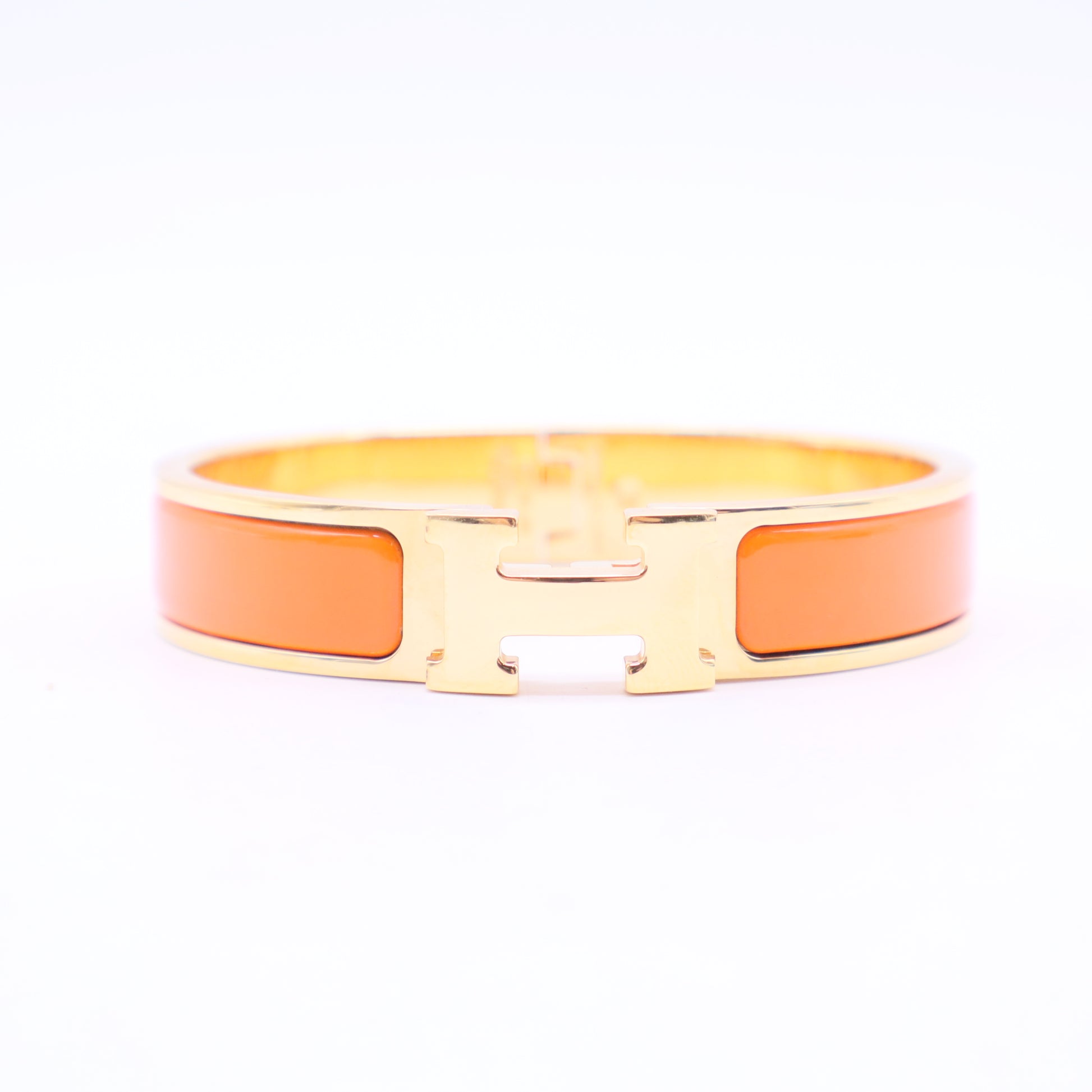 Orange Clic Clac H Bracelet Pm W11250