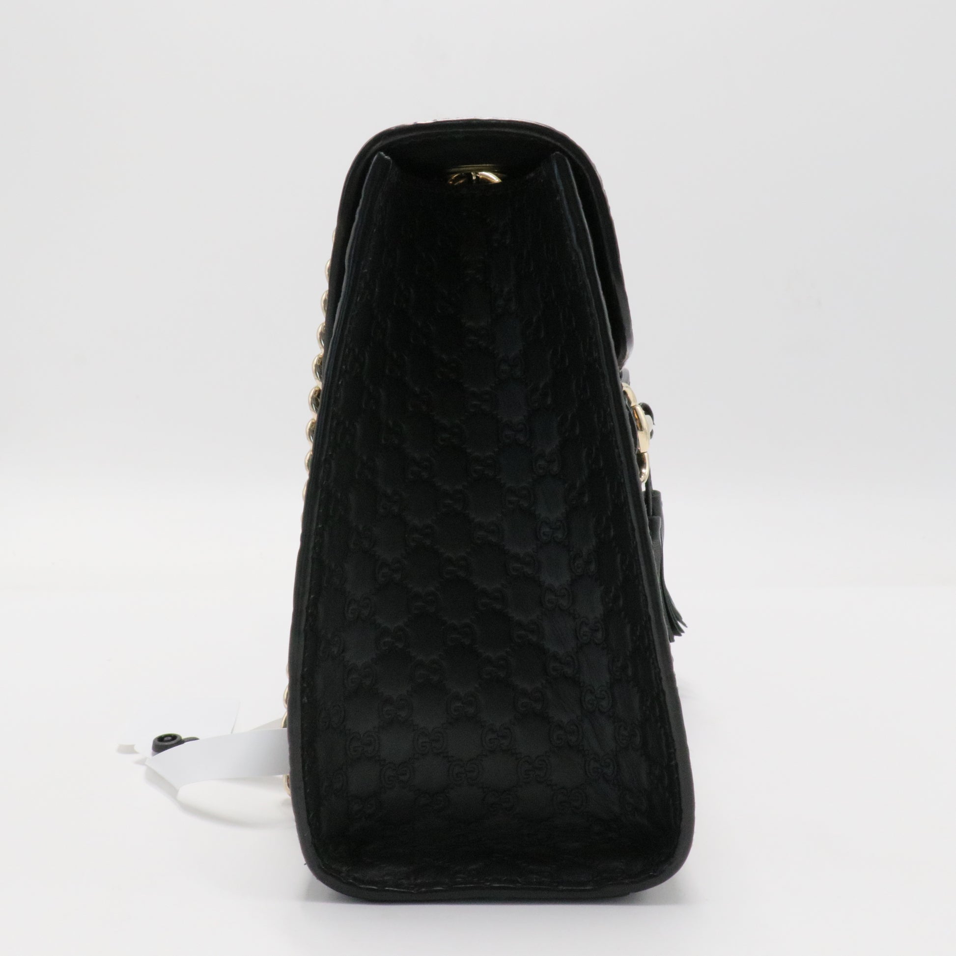 Emily Chain Flap Bag Guccissima Leather Medium