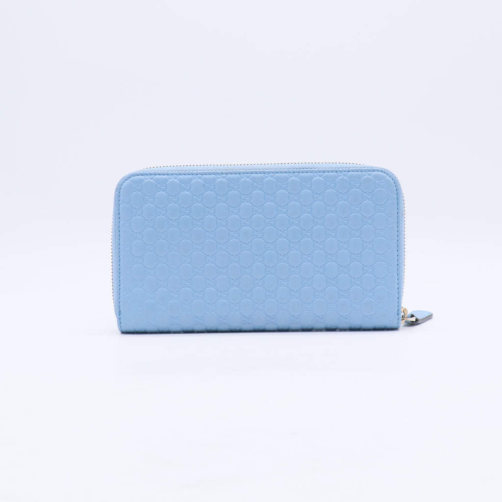Gucci Microguccissima Zip Around Wallet W21069