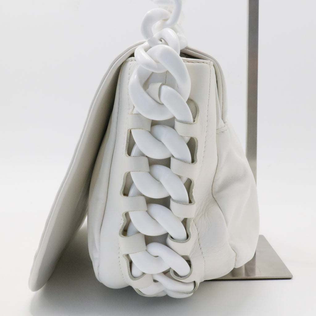 Calfskin Modern Chain Rhodoid Flap