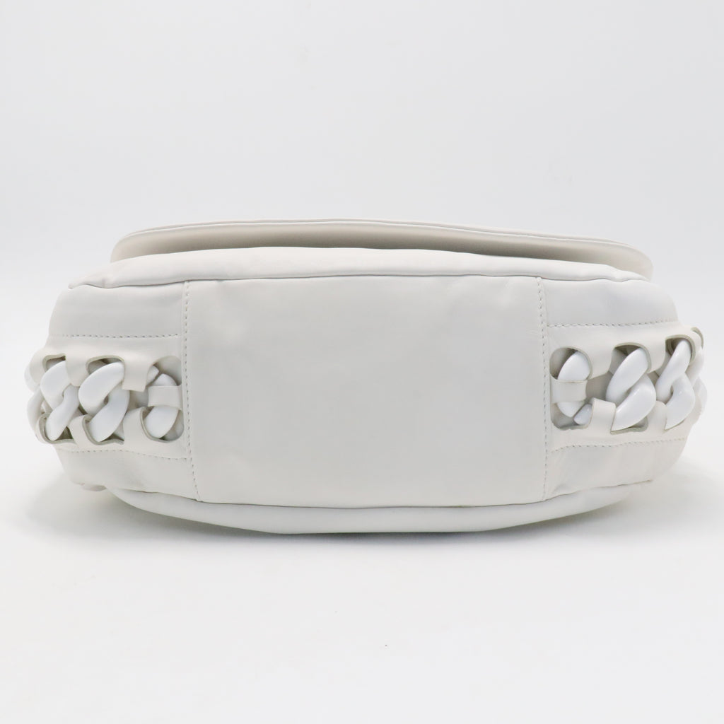 Calfskin Modern Chain Rhodoid Flap