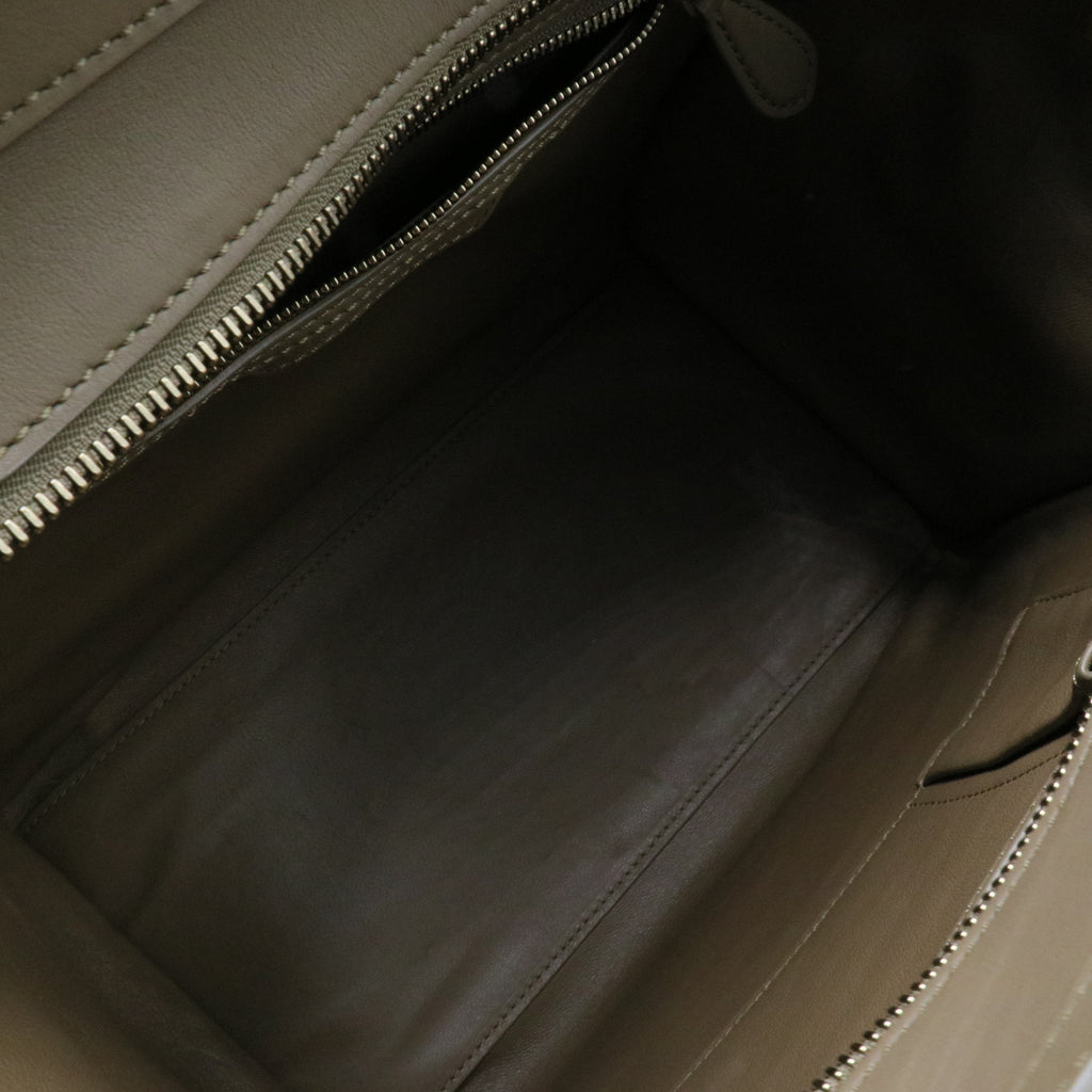 Luggage Bag Grainy Leather Mini
