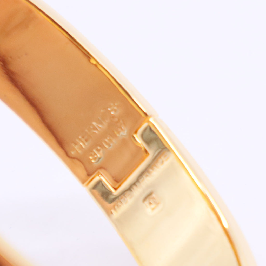 Enamel Clic H Bangle Bracelet W11334
