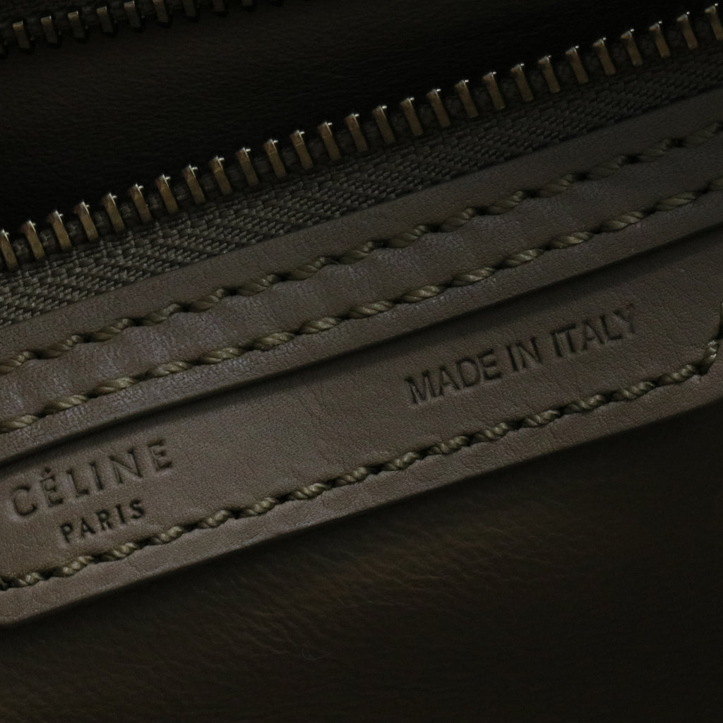 Luggage Bag Grainy Leather Mini