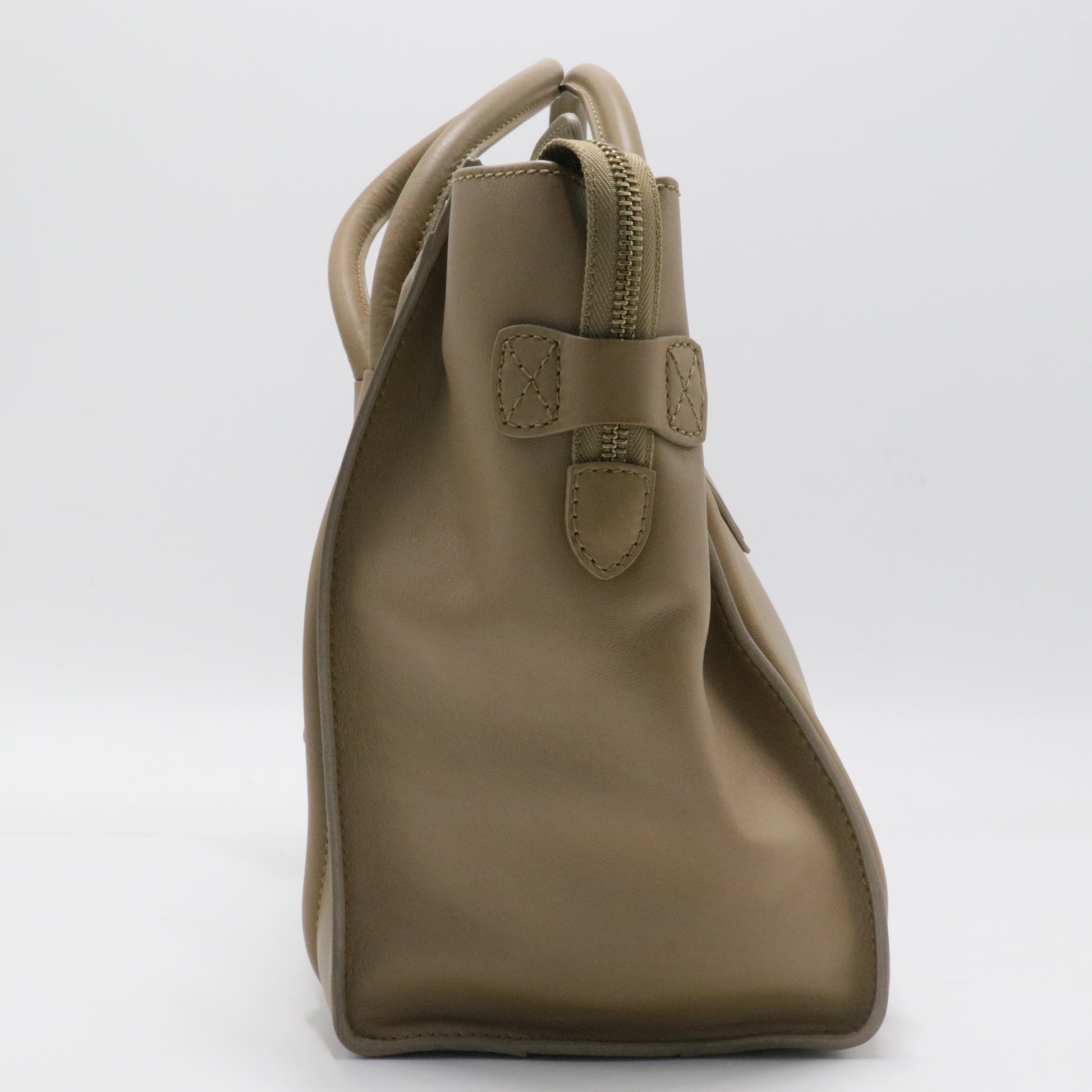 Luggage Bag Grainy Leather Mini