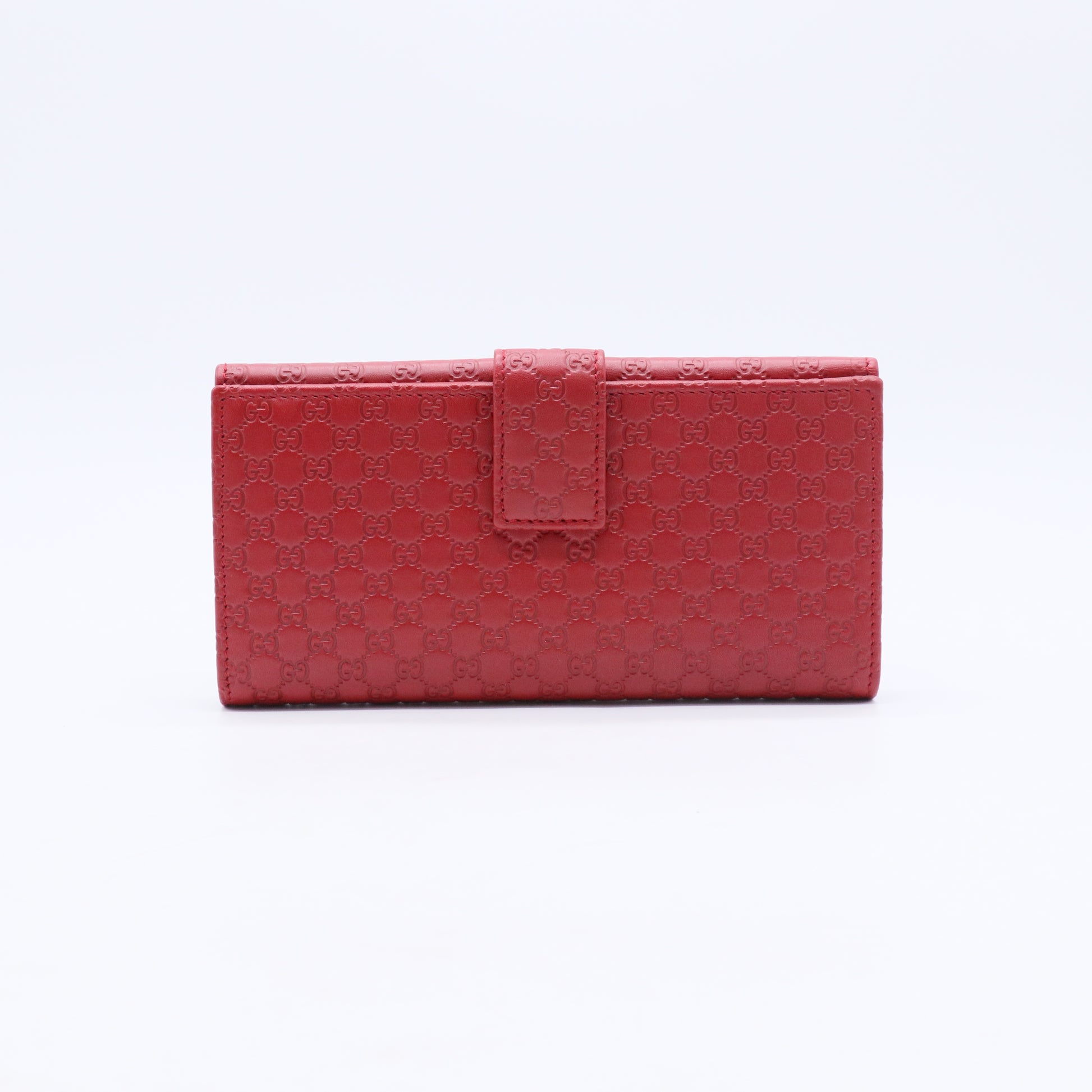 GG Microguccissima Leather Continental Flap Wallet W20860