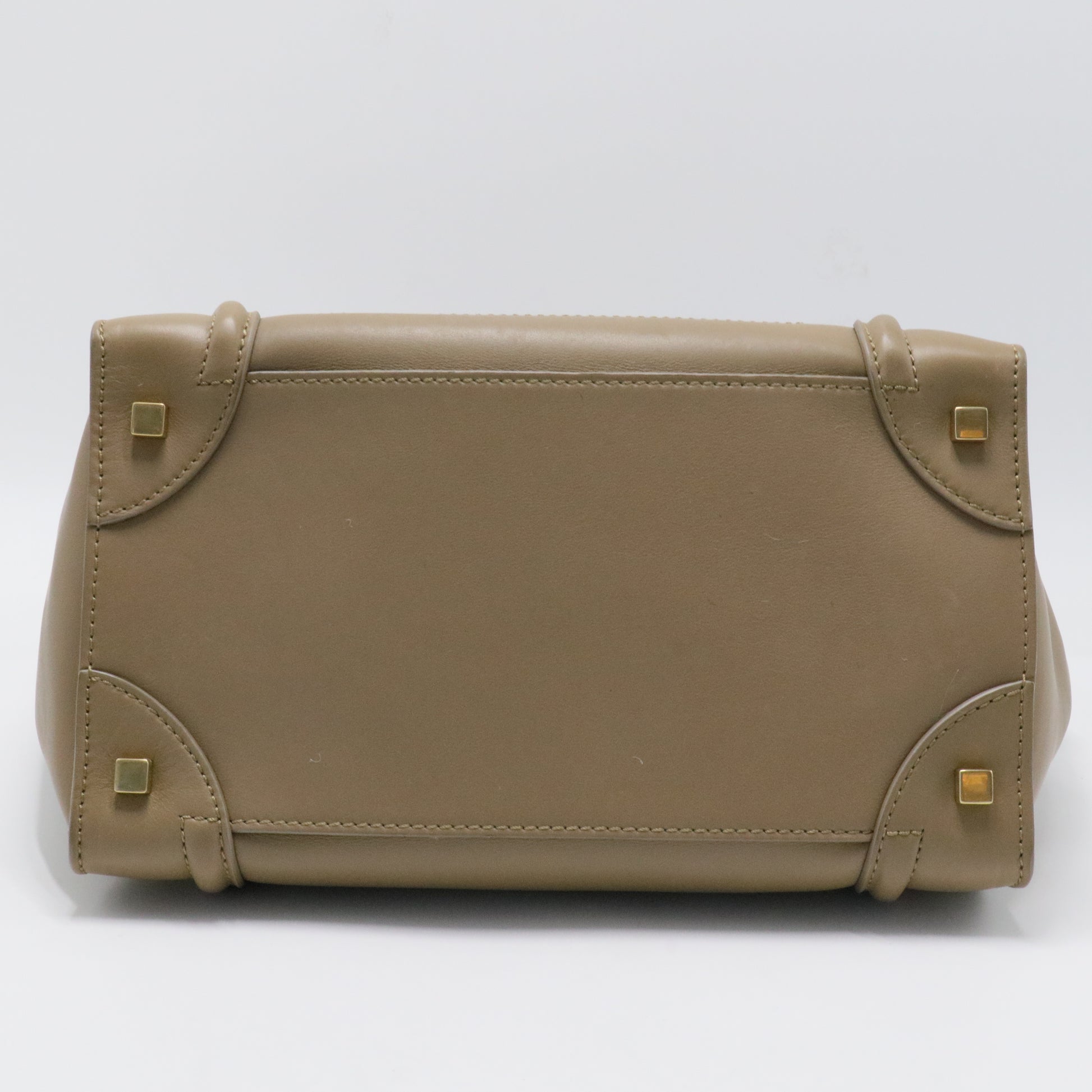 Luggage Bag Grainy Leather Mini