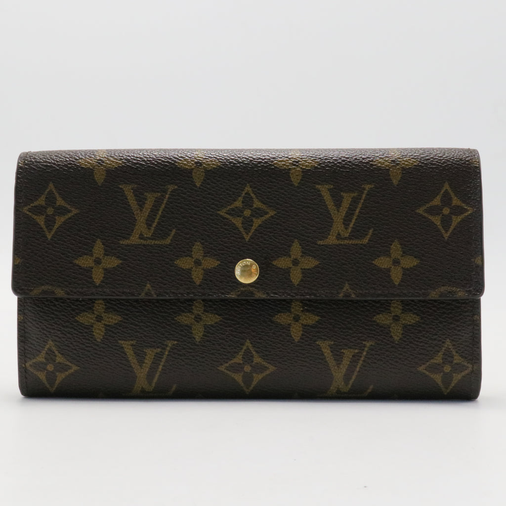 Vintage Sarah Wallet Monogram Canvas