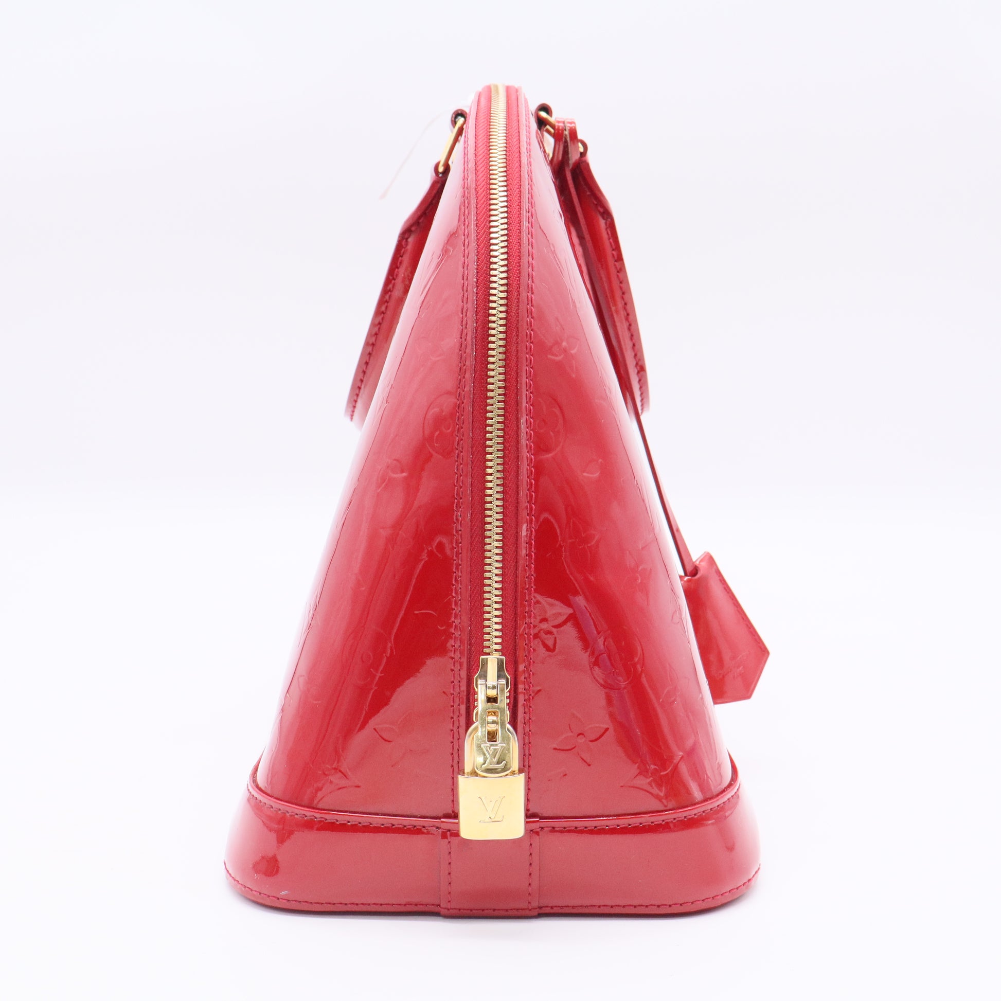 Alma Handbag Monogram Vernis GM Twins B20472