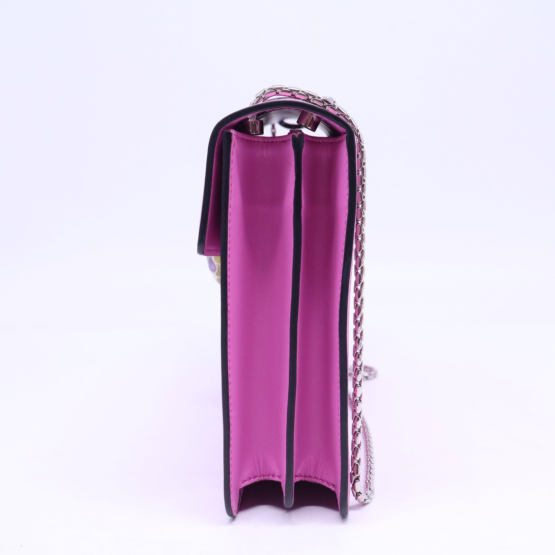 Calfskin Serpenti Forever Shoulder Bag Pink B21643
