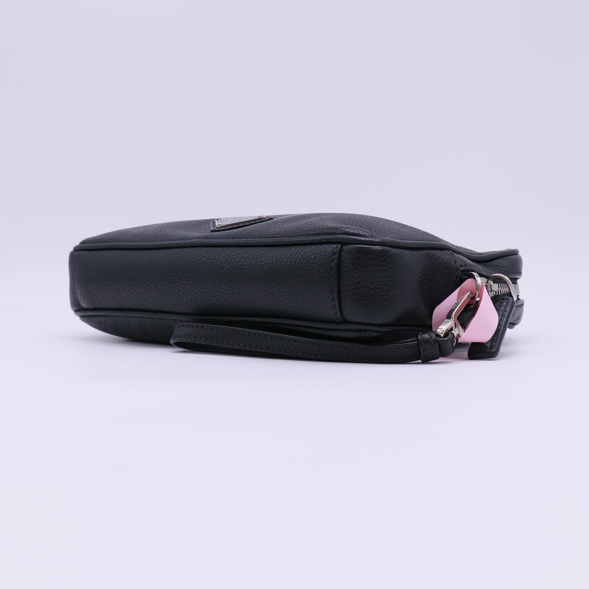 Prada Vitello Phenix Wristlet Clutch / Second Bag Twins LDJ4765