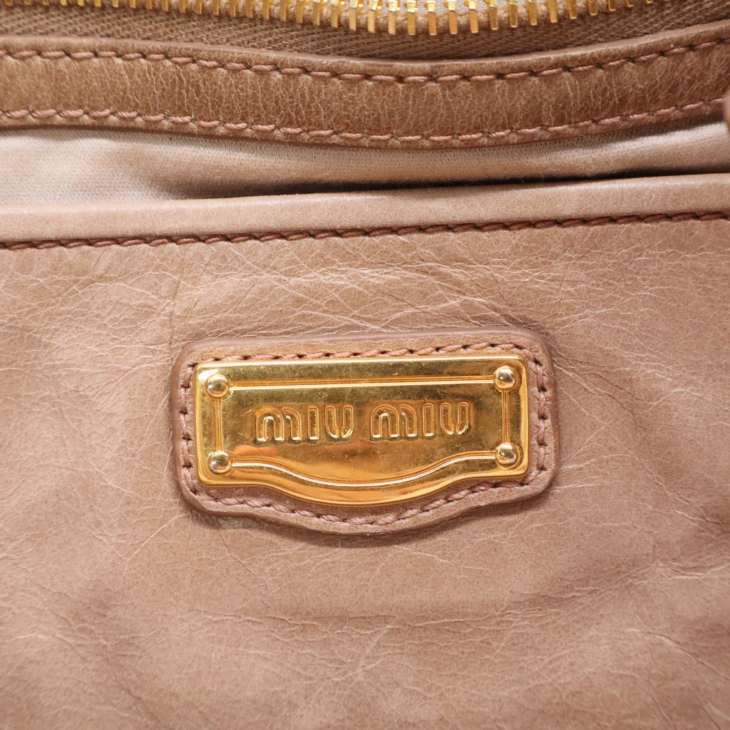 Coffer Convertible Satchel Matelasse Leather Medium Twins B20609