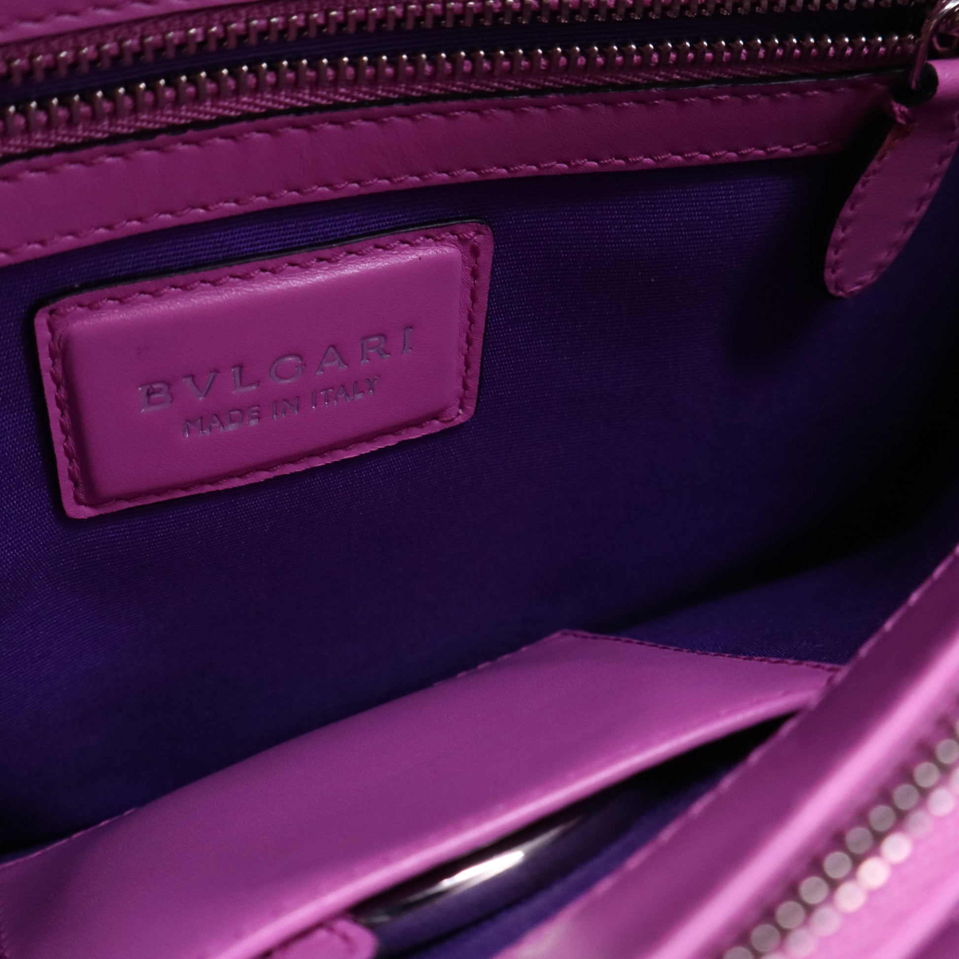 Calfskin Serpenti Forever Shoulder Bag Pink B21643